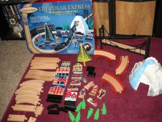 Imaginarium Polar Express Train Set Wooden Track,  Accessories