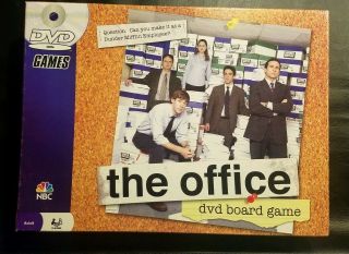 The Office Dvd Board Game Trivia Dunder Mifflin Pressman 2008 Nbc Complete
