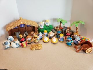 Fisher Price Little People Nativity Scene Holiday Christmas Set