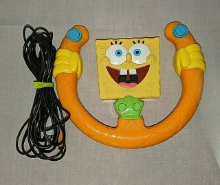 Spongebob Squarepants Jakks Pacific Plug And Play Tv Game Steering Wheel