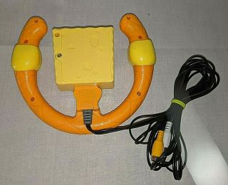 Spongebob Squarepants Jakks Pacific Plug and Play TV Game Steering Wheel 2