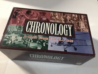 Chronology Card Family Game For All Time Complete Great American Puzzle Factory