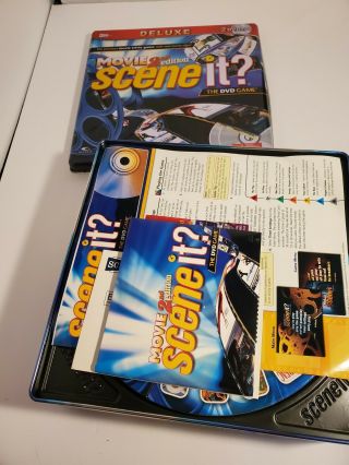 Scene it? Movie 2nd Edition Deluxe 2 DVD ' s The DVD Game.  Factory 2