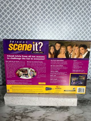 Friends Scene It? DVD Board Game 2005 Party TV Trivia 3