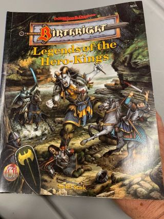 Legends Of The Hero - Kings Birthright Dungeons & Dragons