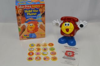 Fisher Price Hold The Phone Electronic Talking Matching Game Complete W/box 1994