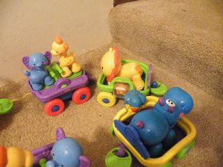 Fisher Price ANIMALS SING & GO CHOO CHOO TRAIN/Musical/EXTRA CARS & MORE 3