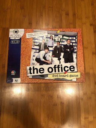 The Office Dvd Board Game Trivia Dunder Mifflin Pressman 2008 Nbc - Complete