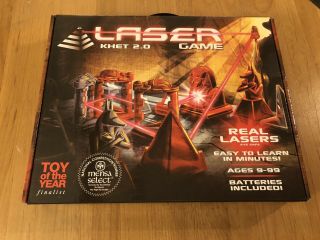 Khet 2.  0 Laser Game Complete With Beam Splitter