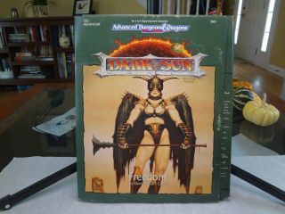 1991 Tsr Ad&d 2nd Ed Ds1 Dark Sun Freedom Box Set 2401 Adventure Complete Nm