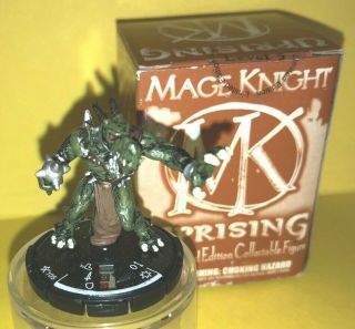 SHATTER 105 Mage Knight Unique 2003 Uprising LE Box DnD Demon Cleric 2