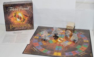 Trivial Pursuit Lord Of The Rings Movie Trilogy Collectors Edition Game