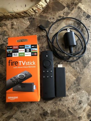 Amazon Fire Tv Stick With Alexa Voice Remote Streaming