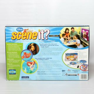 DISNEY Scene It? 2nd Edition DVD Board Game Family Fun Gift for Kids - COMPLETE 2
