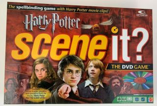 Harry Potter Scene It? The Dvd Board Game 2005 1st Edition Complete