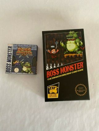 Boss Monster The Dungeon Building Card Game With Expansion By Brotherwise Games