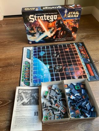 Star Wars Stratego The Galactic Battlefield Strategy Game 2002 Mb Complete