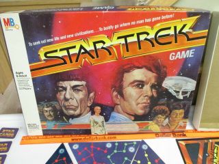 1979 Star Trek Board Game Milton Bradley Great Shape 100 Complete