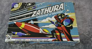 Zathura Board Game Adventure Waiting 2005 Pressman - Spaceship Game Complete