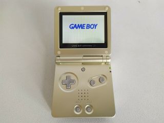 Game Boy Advance Gba Sp Ags 101 Silver No Charger