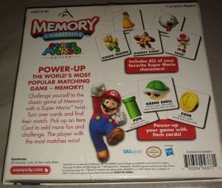 Memory Challenge Mario Edition Game