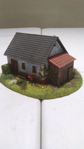 15mm House With Barn,  Eslo,  Flames Of War,  Battlegroup,  Chain Of Command