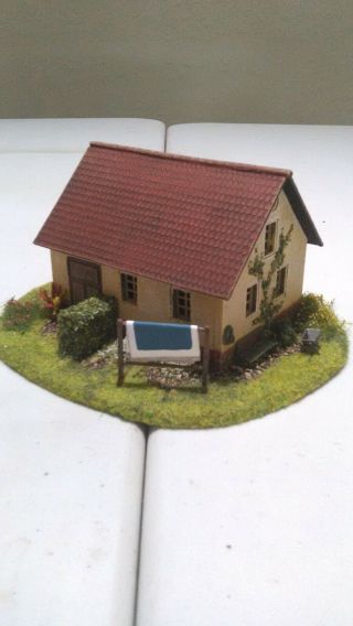 15mm House With Garden,  Eslo,  Flames Of War,  Battlegroup,  Chain Of Command