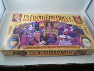 Vintage Milton Bradley 13 Dead End Drive Board Game 1993 Complete Game