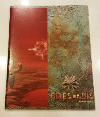 Planescape Fire Of Dis Advanced Dungeons & Dragons Ad&d D&d Adventure Module