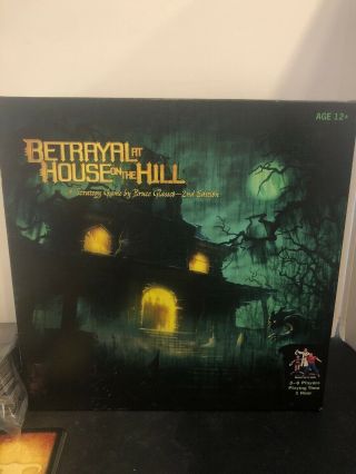 Avalon Hill Betrayal At House On The Hill Strategy Game 2nd Edition - Complete