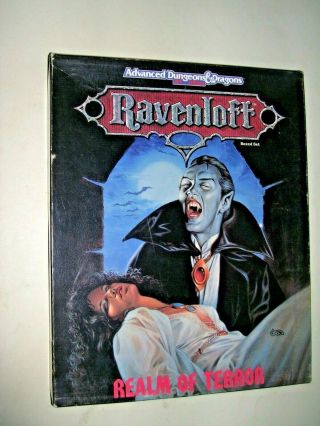 Ravenloff Realm Of Terror Advanced Dungeons & Dragons 2nd Edition