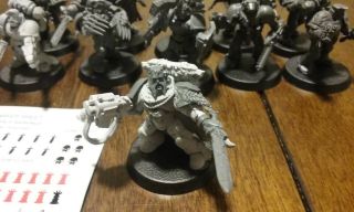 Games Workshop Warhammer 40k Space Wolves Blood Claws/grey Hunters And Captain