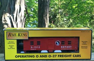 Mth Rail King Gn Great Northern Rotary Snow Plow 30 - 7929 Ob