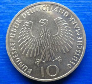 Germany 10 Mark 1972 (F) 