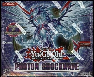 Yugioh Photon Shockwave 1st Edition English Booster Box Factory