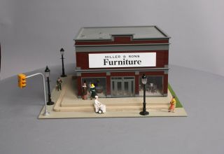 Mth 30 - 90025 Miller & Sons Department Store With Custom Base