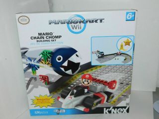 K’nex Mario Kart Wii Chain Chomp Building 124 Piece Set