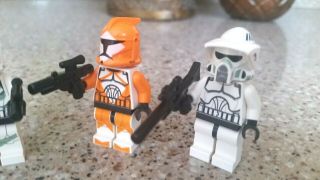Authentic LEGO Star Wars 7913 CLONE TROOPER BATTLE PACK Minifigures ONLY 2