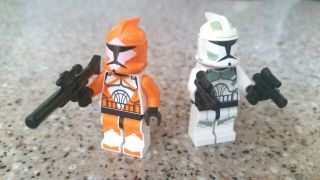 Authentic LEGO Star Wars 7913 CLONE TROOPER BATTLE PACK Minifigures ONLY 3