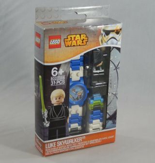 Lego Star Wars 8020356 Luke Skywalker Minifigure Watch Brand