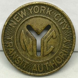 Trans Token - York City Transit Authority - Good For One Fare.