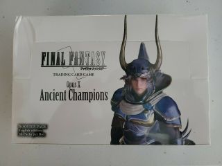 Final Fantasy Tcg Booster Box Opus 10 X Ancient Champions Factory English