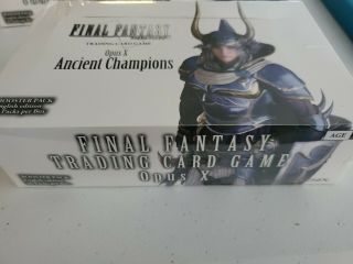 Final Fantasy TCG Booster Box Opus 10 X Ancient Champions Factory English 2