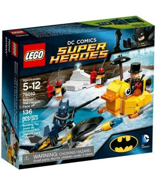 Lego Dc Comics Heroes 76010 Batman: The Penguin Faceoff - Nisb