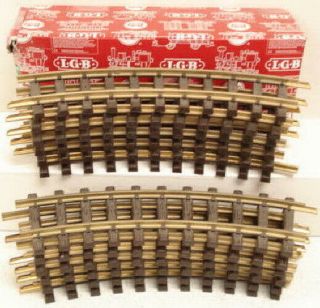 Lgb 11000 G R1 30 Degree Curved Track Sections (12) Ex/box