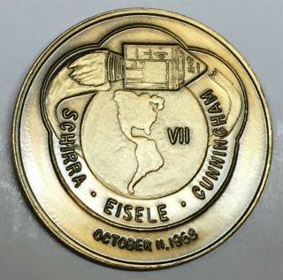N307 Nasa Space Coin / Medal,  Apollo 7