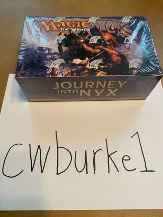 Magic The Gathering Journey Into Nyx Booster Box Mtg