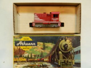 Athearn Train H O Ho Scale Red Hustler Yard Switcher Car 2992 4 95