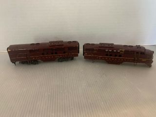 9505 Tenshodo 2 Ho Scale Pennsylvania Locomotive,  Brass Parts Dummies