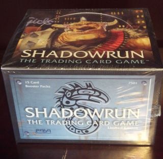 FASA Shadowrun Trading Card Game Booster Box 1997 2